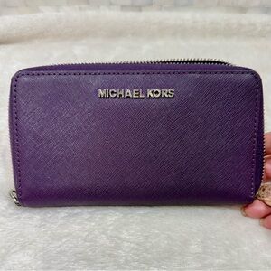 NWOT Michael Kors Purple Women's Wallet